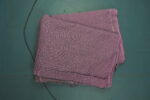 Slub Cotton Fabric with Silver-Gold Jacquard Butis